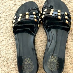 Vince Camuno studded jelly sandals